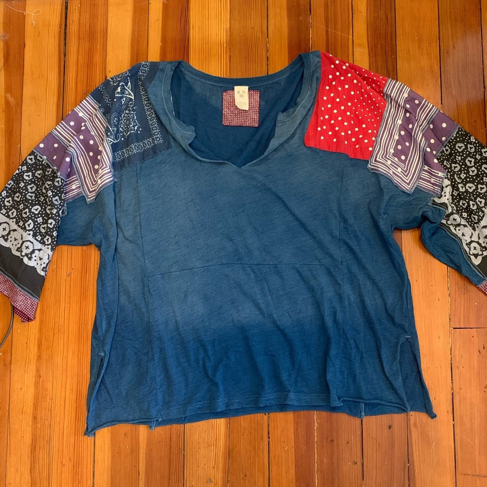 We The Free Patchwork Top